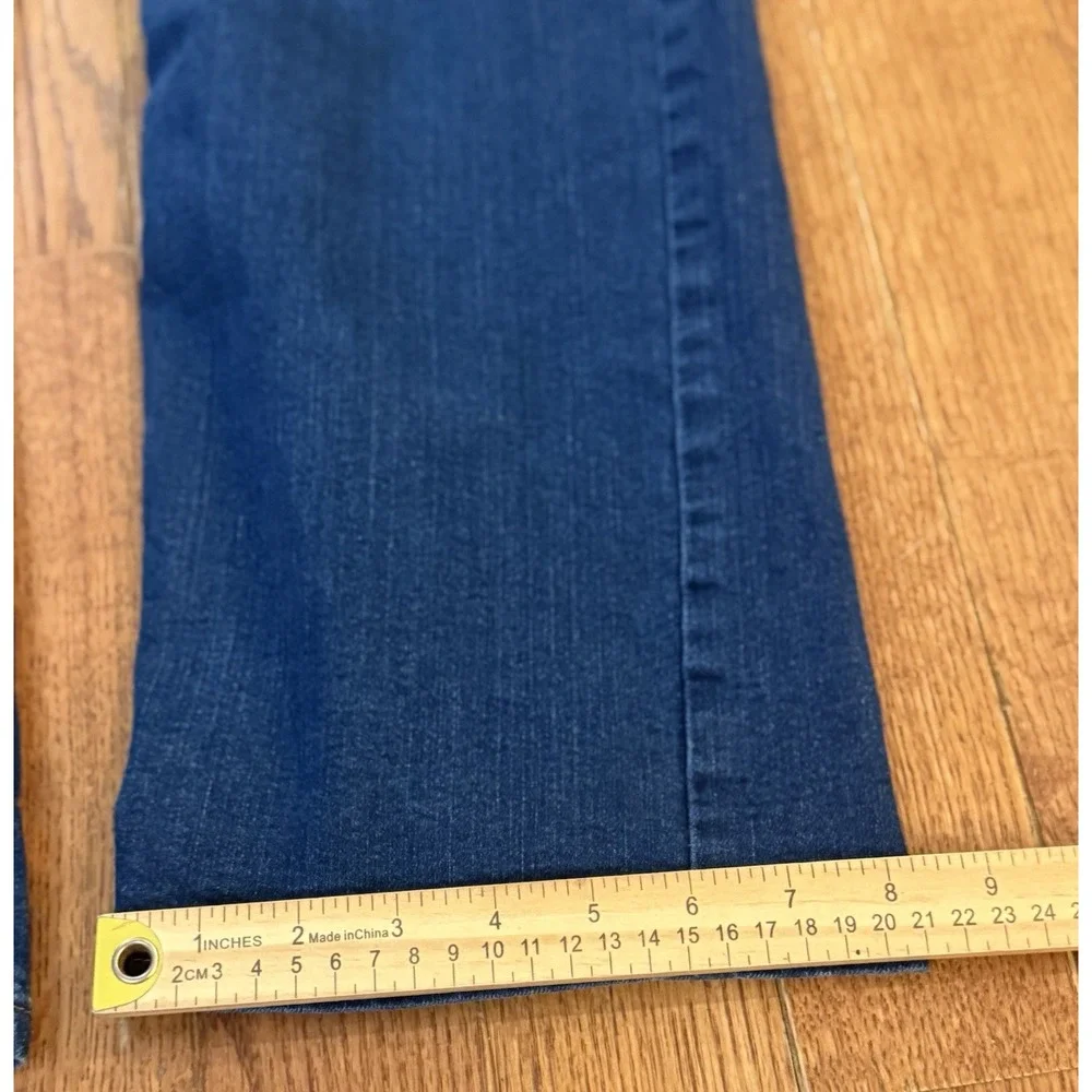 Origin USA Jeans Mens 36x32(30) Blue Delta 68 Legit Fit Slim Straight Stretch
